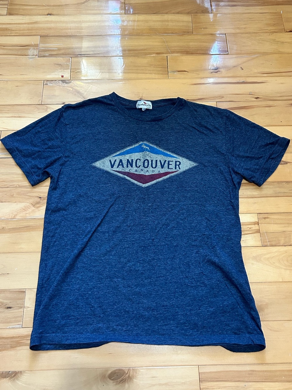 Vancouver Graphic Crewneck T-Shirt - Blue